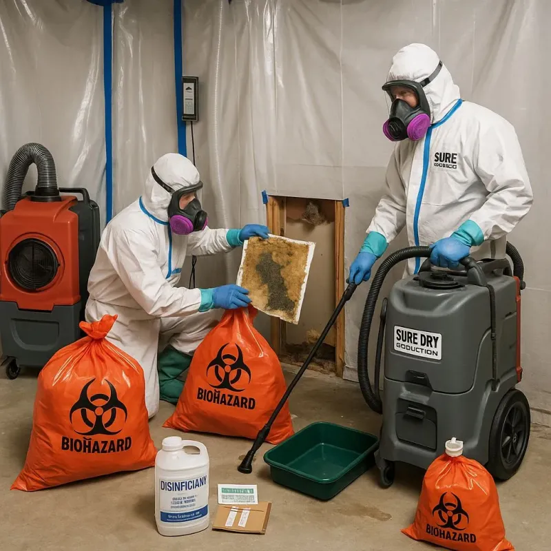 Contaminated Water Handling Protocols process in Middleborough Center, MA